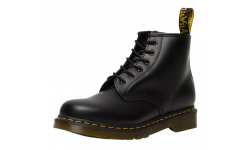 Dr Martens 101 Yellow Stitch Smooth Leather Ankle