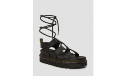 Dr. Martens NARTILLA WOMEN'S LEATHER GLADIATOR SANDALS черные