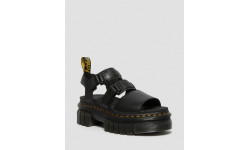 Dr. Martens Ricki Nappa Lux Leather 3-Strap Platform Sandals