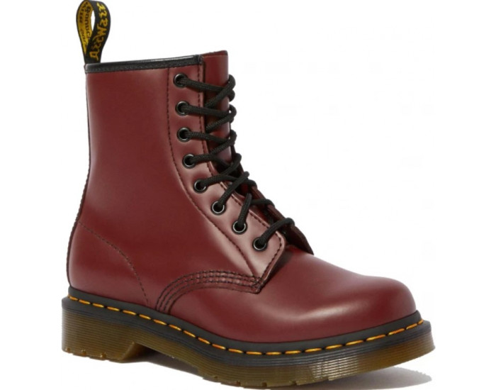 Dr Martens 1460 Smooth Cherry Red Narrow Fit
