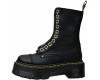 Dr Martens 1490 Sinclair Combs Leather Platform Black