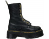 Dr Martens 1490 Sinclair Combs Leather Platform Black
