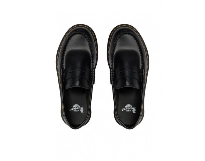 Dr Martens Penton Loafers Black Smooth