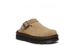 Dr.Martens Zebzag Suede Slingback Platform Mule Savannah Tan